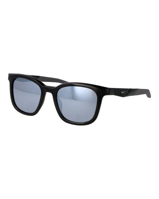 Nike Blue Black Plastic Sunglasses