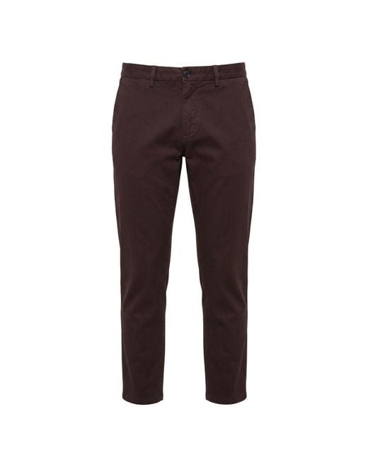 Trussardi Brown Cotton Men's Pants for men