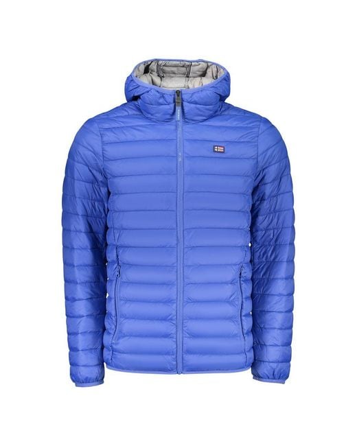 Norway 1963 Blue Polyamide Men's Jacket for men