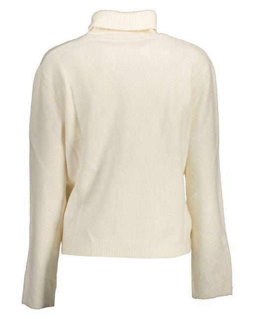 U.S. POLO ASSN. Natural White Nylon Sweater