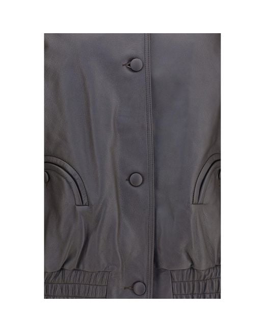 Blazé Milano Gray Black Lamb Ovis Aries Aries Bomber