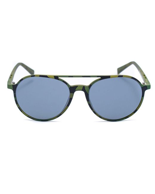 Italia Independent Blue Green Acetate Sunglasses