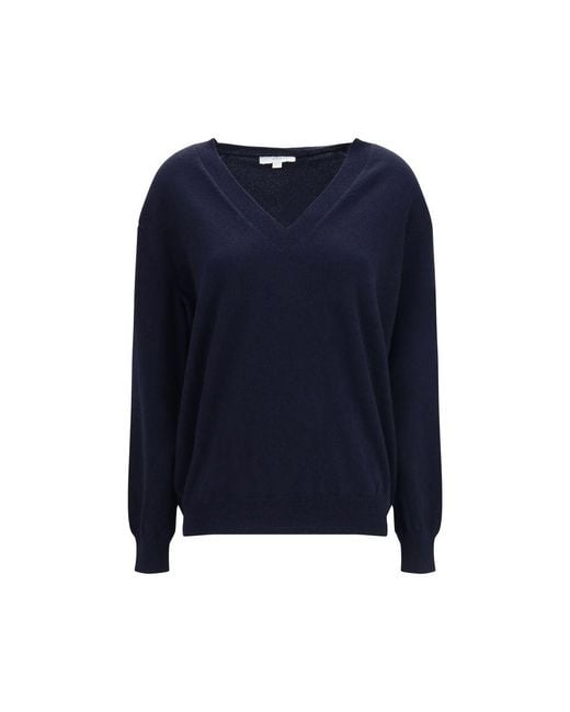 Malo Blue Cashmere Sweater