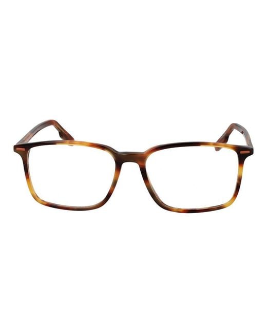 Zegna Brown Acetate Glasses (frames)