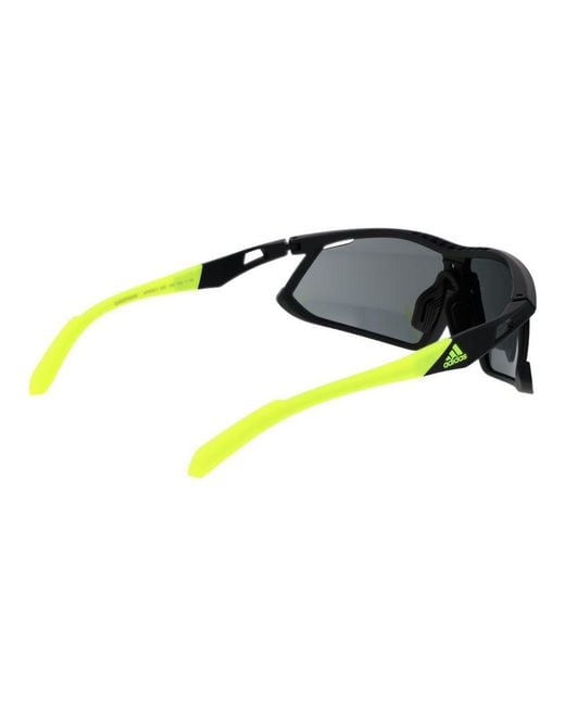 Adidas Blue Black Plastic Sunglasses