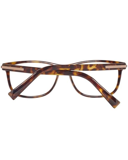 Zegna Brown Plastic Glasses (Frames) for men