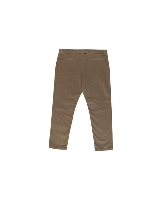 Lyle & Scott Gray Beige Cotton Jeans & Pant for men