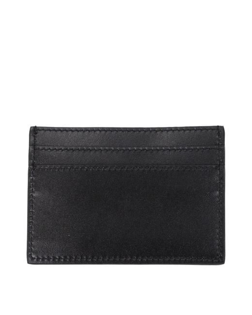 Versace Black Leather Cardholder