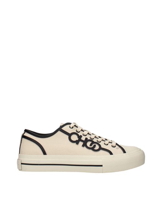 Jimmy Choo Natural Fabric Low Top Sneakers for men