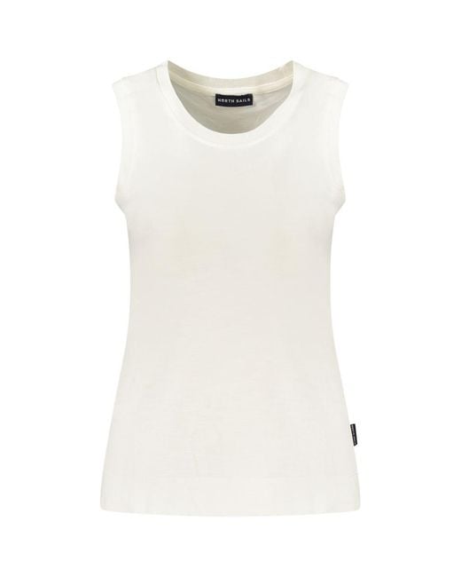North Sails White Modal 's Tank Top