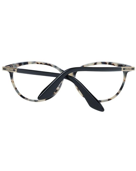 Longines Black Plastic Glasses (Frames)