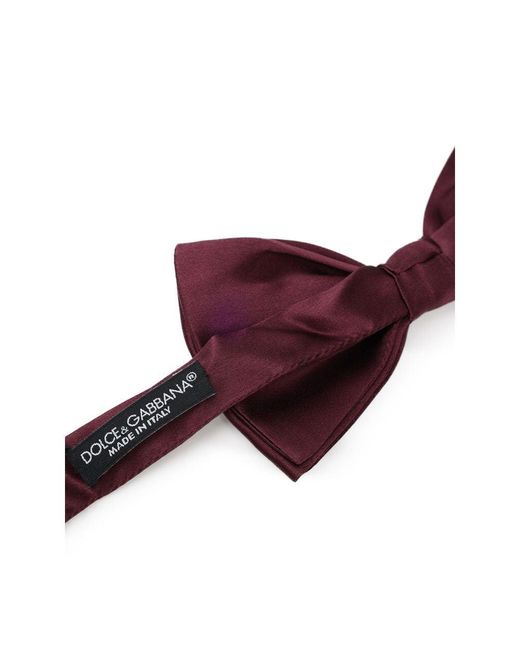 Dolce & Gabbana Purple Bowties for men