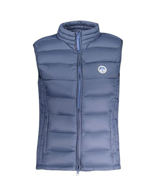 North Sails Blue Polyamide Jackets & Coat