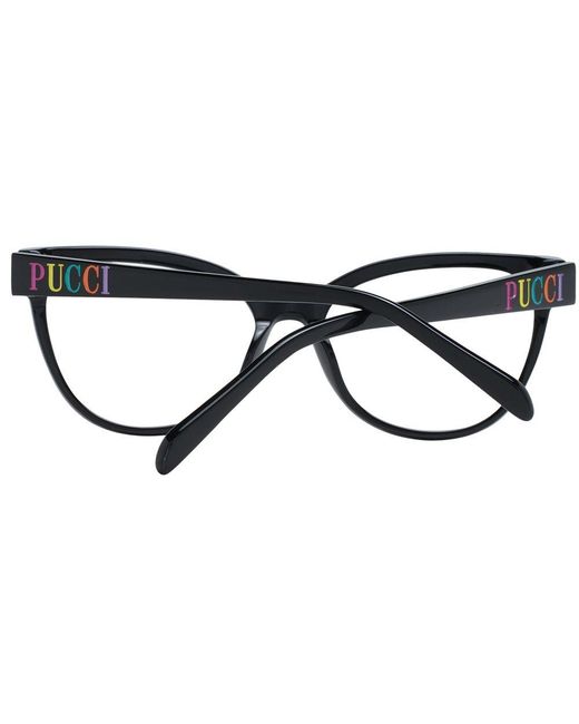 Emilio Pucci Black Optical Frames
