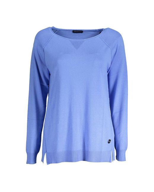 North Sails Blue Cotton Sweater