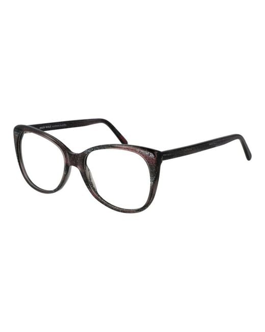 Andy Wolf Black Gray Acetate Glasses (frames)