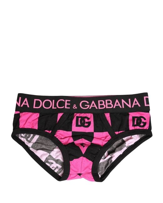 Dolce & Gabbana White Logo Cotton Brando Brief Underwear Elastane Clothing for men