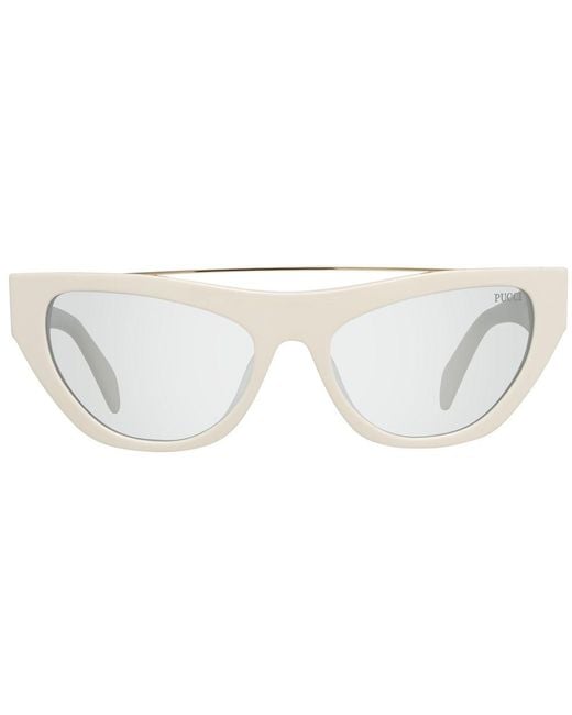 Emilio Pucci Silver Metal Sunglasses main image 0