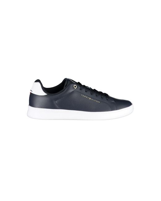 Tommy Hilfiger Blue Elevate Your Sneaker Game: Chic Laced Footwear for men