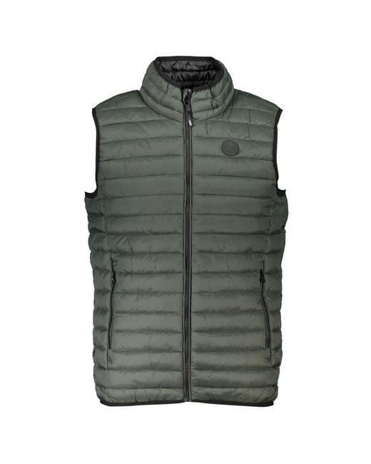 Gianmarco Venturi Green Verde Poliammide Men's Vest for men