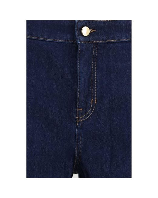 Max Mara Blue Cotton Jeans Denim