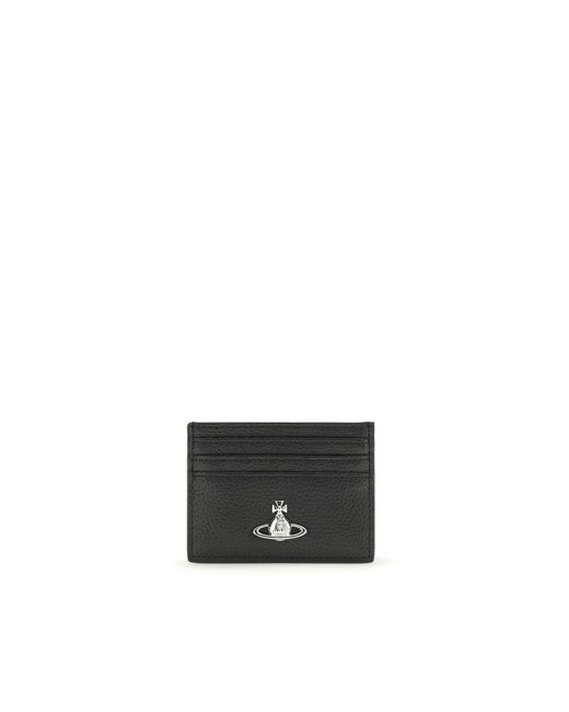 Vivienne Westwood Black Polyurethane Wallet