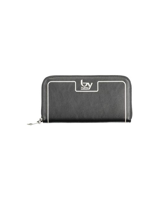 Byblos Gray Black Polyethylene Wallet for men