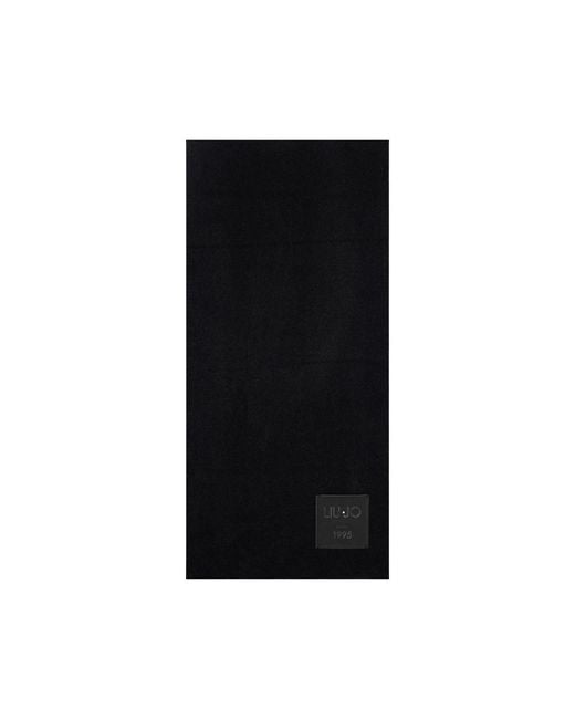 Liu Jo Black Polyester Beanie