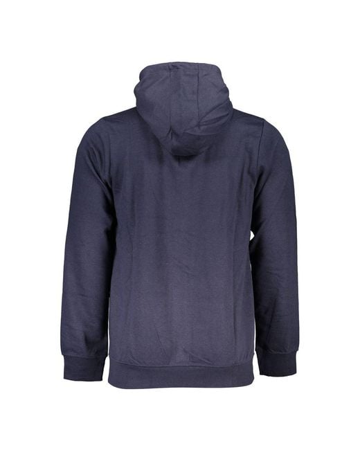 Gianmarco Venturi Blue Cotton Sweatshirt for men