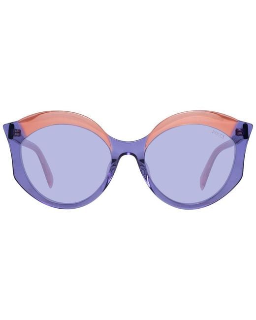 Emilio Pucci Blue Sunglasses