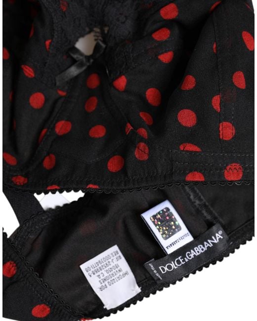 Dolce & Gabbana Black Bras