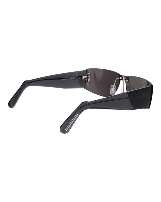 Gcds Blue Plastic Sunglasses