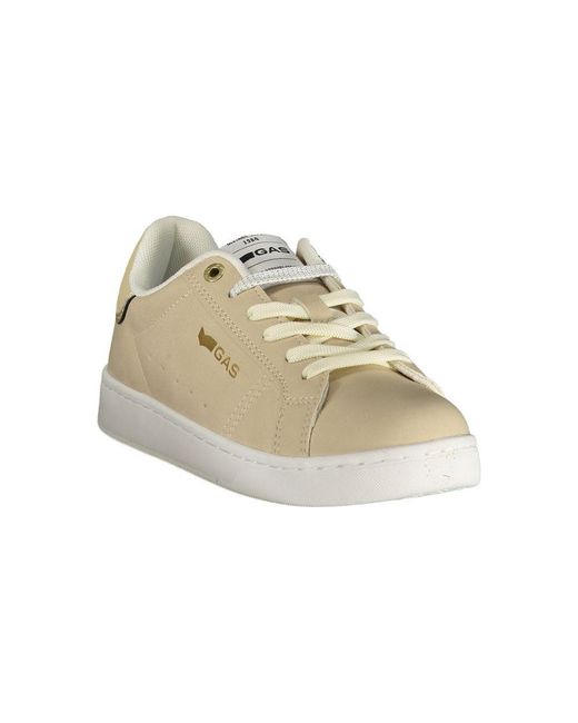Gas Natural Beige Polyester Sneaker