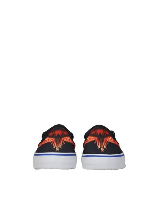 Marcelo Burlon Blue Fabric Slip-On Loafer for men