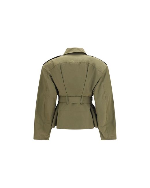 McQueen Green Bicolor Cotton Full