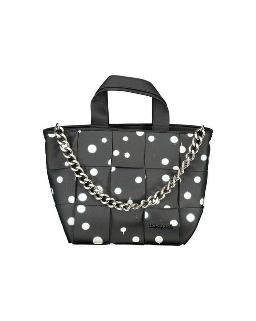 Desigual Black Polyethylene Handbag