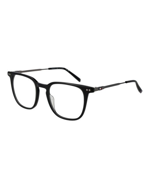 Tommy Hilfiger Black Acetate Glasses (frames) for men