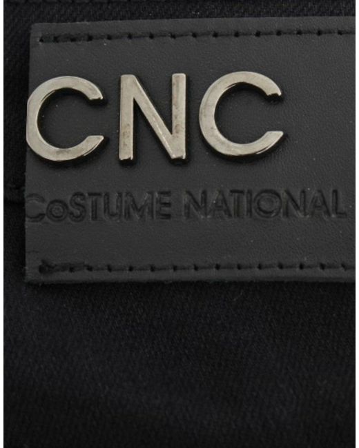CoSTUME NATIONAL Straight Leg Jeans Black Sig12469