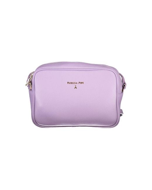 Patrizia Pepe Purple Polyurethane Shoulder Bag