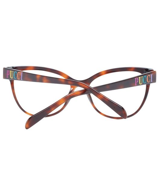 Emilio Pucci Brown Optical Frames