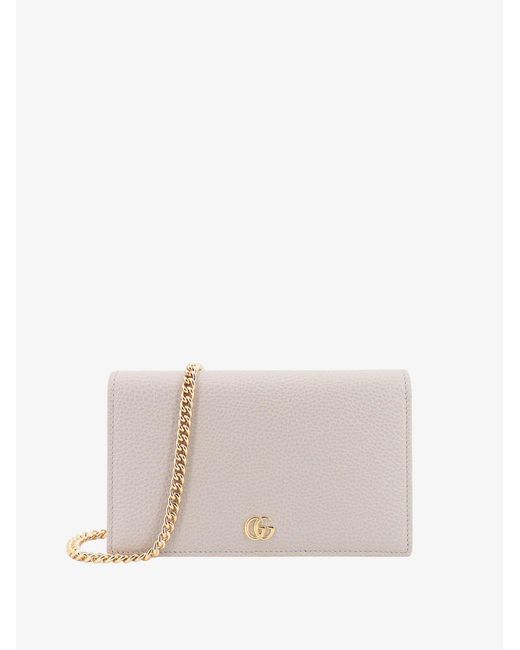 Gucci Leather Wallets in White Lyst