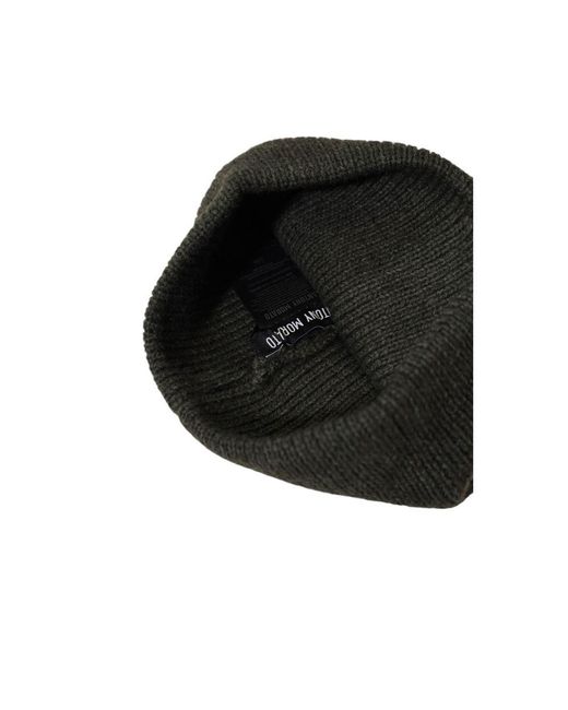 Antony Morato Black Green Wool Cap (baseball Hat) for men