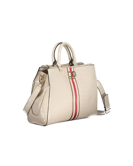 Guess Natural Polyethylene Handbag