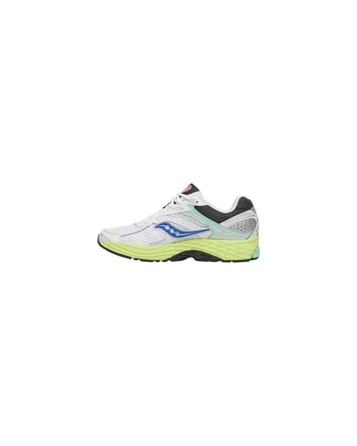 Saucony Blue White Synthetic Athletic Sneakers