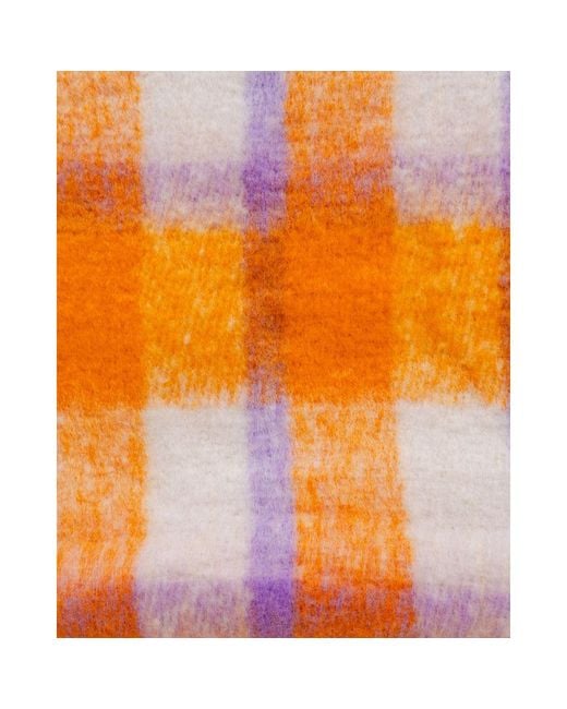 ONLY Orange Polyester Scarf