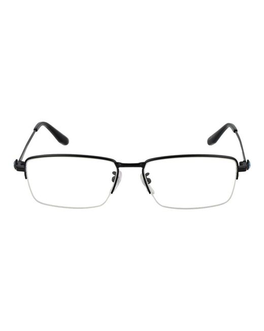 BMW Brown Black Metal Glasses (frames) for men