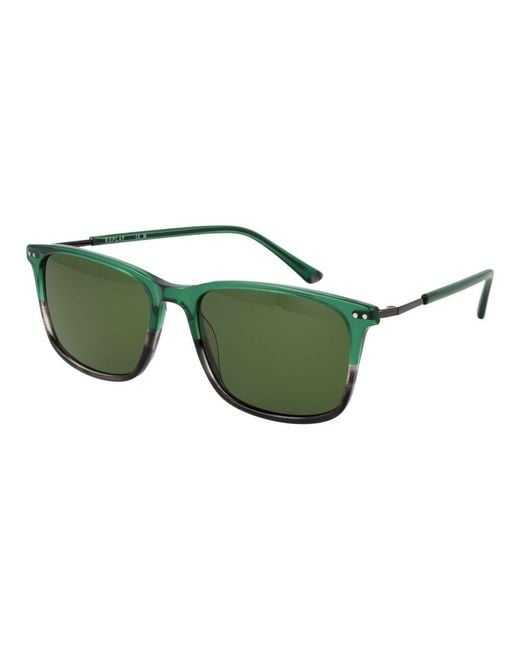 Replay Green Plastic Sunglasses for men