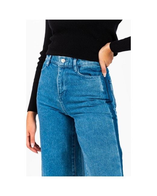 Gas Blue Cotton Jeans Denim