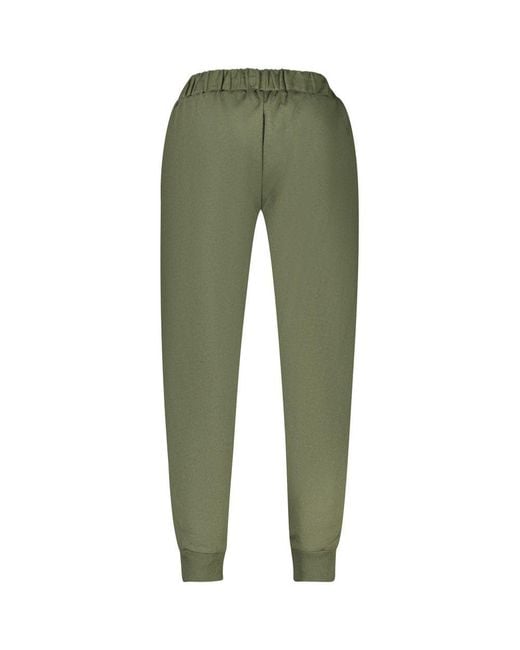 Superga Green Verde Cotton Men's Track Pant for men