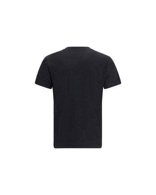 Moncler Black Cotton T